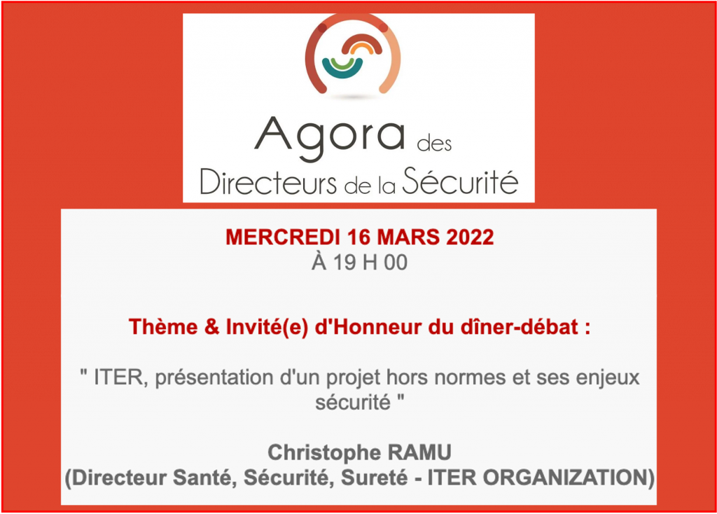 Agora diner 16 mars 2022