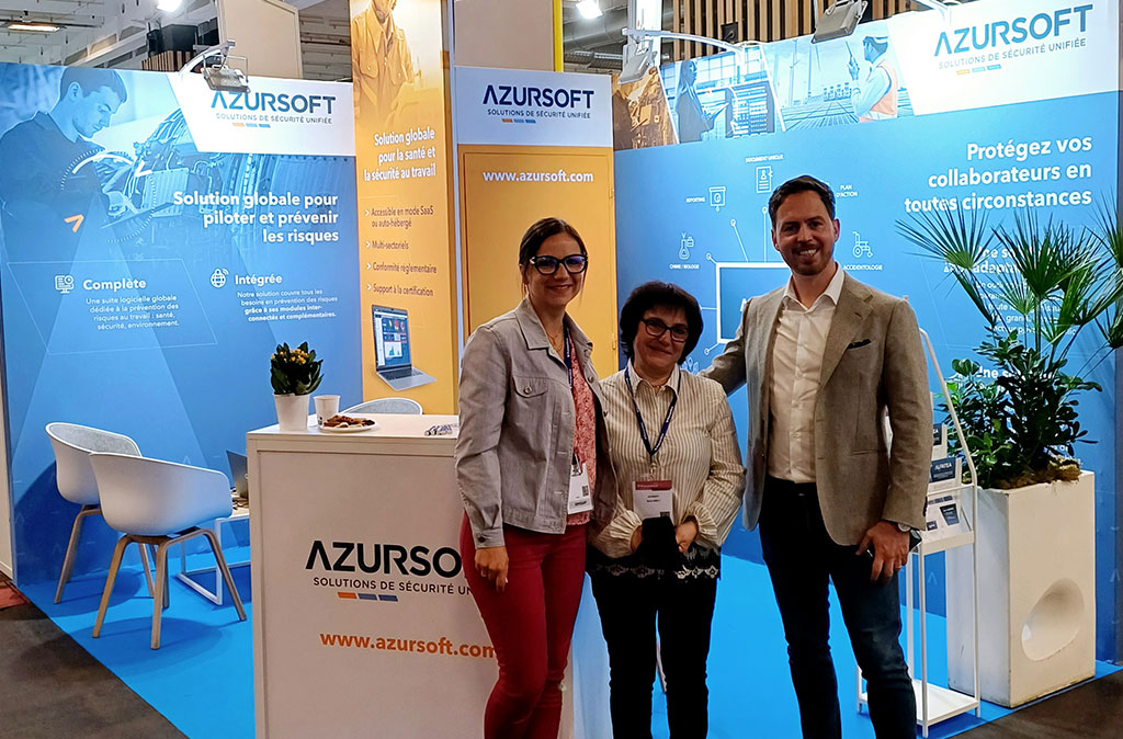 Azursoft au salon Préventica Paris
