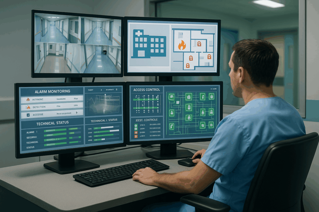 Hypervision securite etablissement de soin