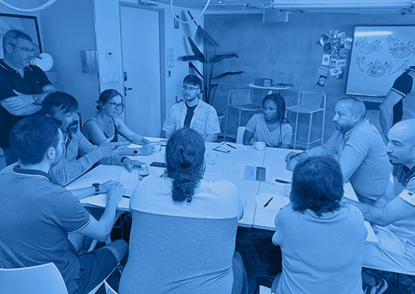 Azursoft software development team meeting in Nice