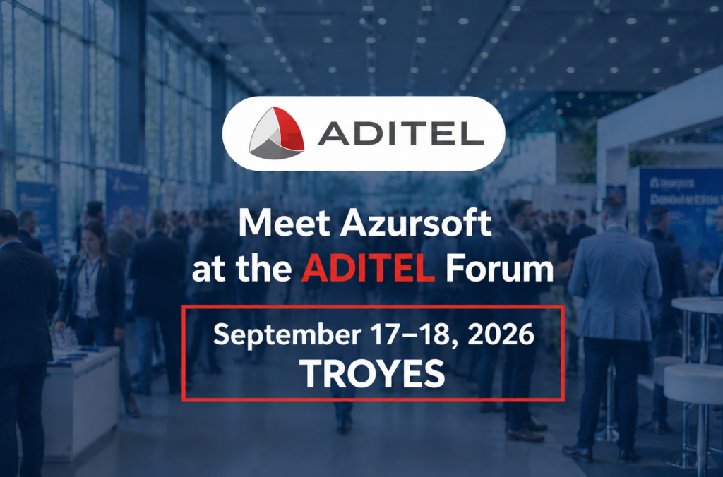 Azursoft, partner of the ADITEL Forum
